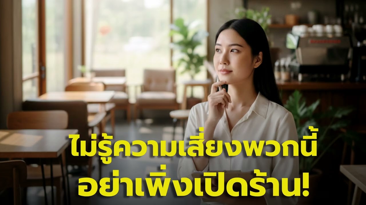 ถ้ายังไม่รู้ความเสี่ยงพวกนี้ อย่าเพิ่งเปิดร้าน!