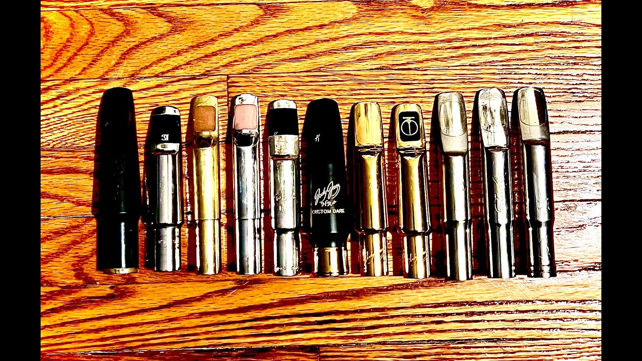 Baritone Saxophone Mouthpiece Comparison & Review of 11 High-end Bari Sax pieces