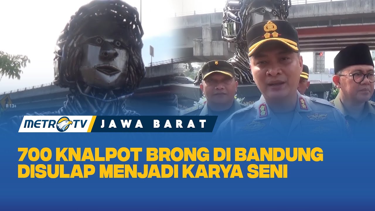 Monumen Keselamatan Didirikan di Bandung Barat Menggunakan Knalpot Brong
