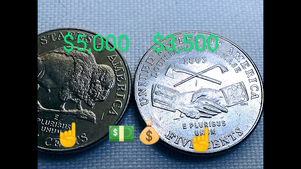 ☝️una $ 5,000 👉la otra $3,500💵💰cual es mejor buscar. monedas de cinco centavos