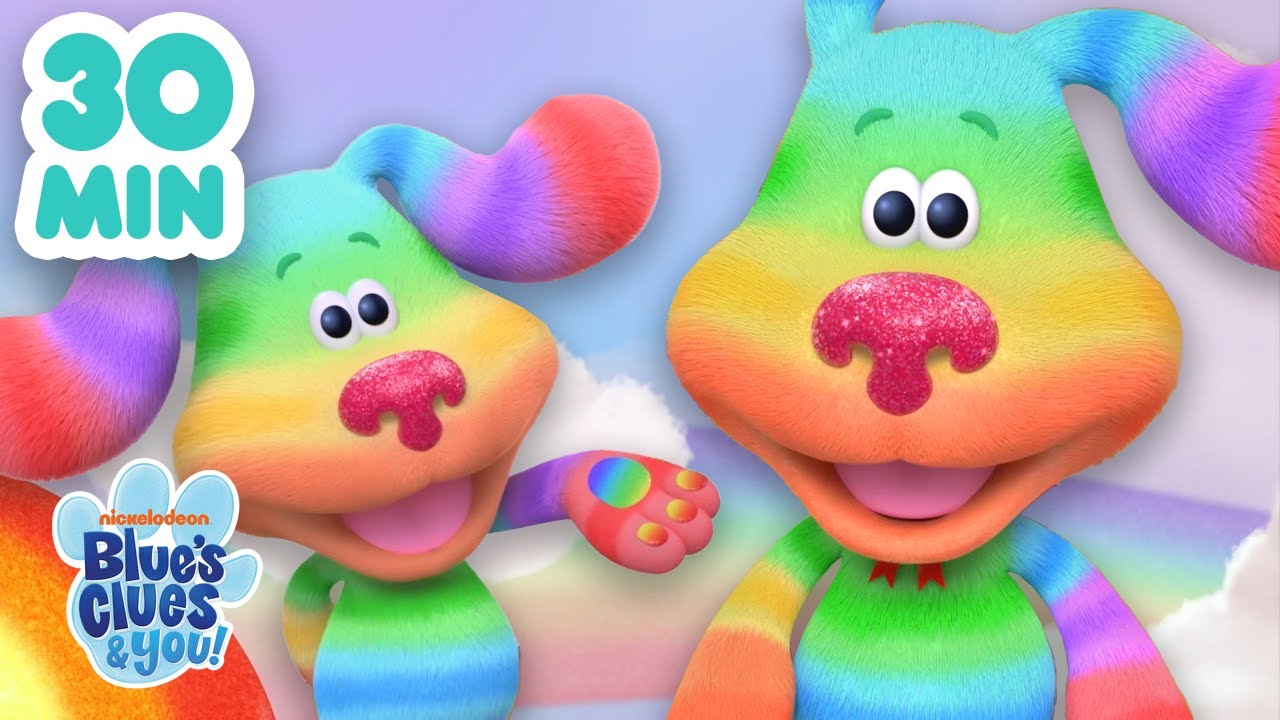 30 MINUTI di canzoni e avventure con Cucciola Arcobaleno 🌈 | Blue's Clues & You!