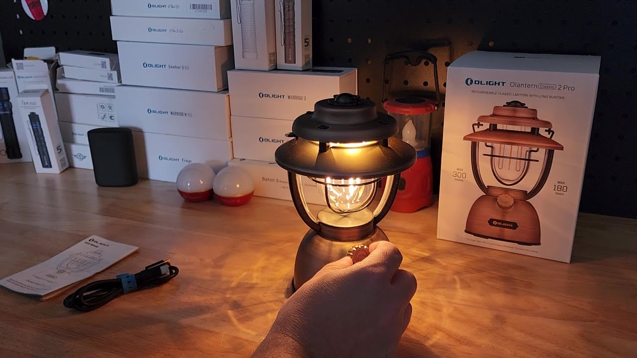 Один из моих любимых фонарей Olight: Olantern Classic 2 Pro