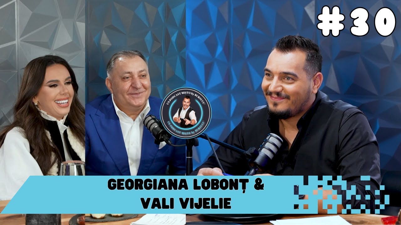 un PODCAST misto - Georgiana Lobont si Vali Vijelie - PRIETENI pe SCENA, dar si in afara ei !