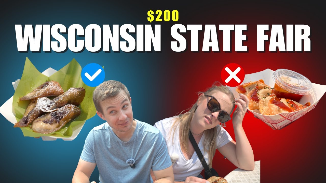 We Spent $200 at the Wisconsin State Fair | Was it Worth it?