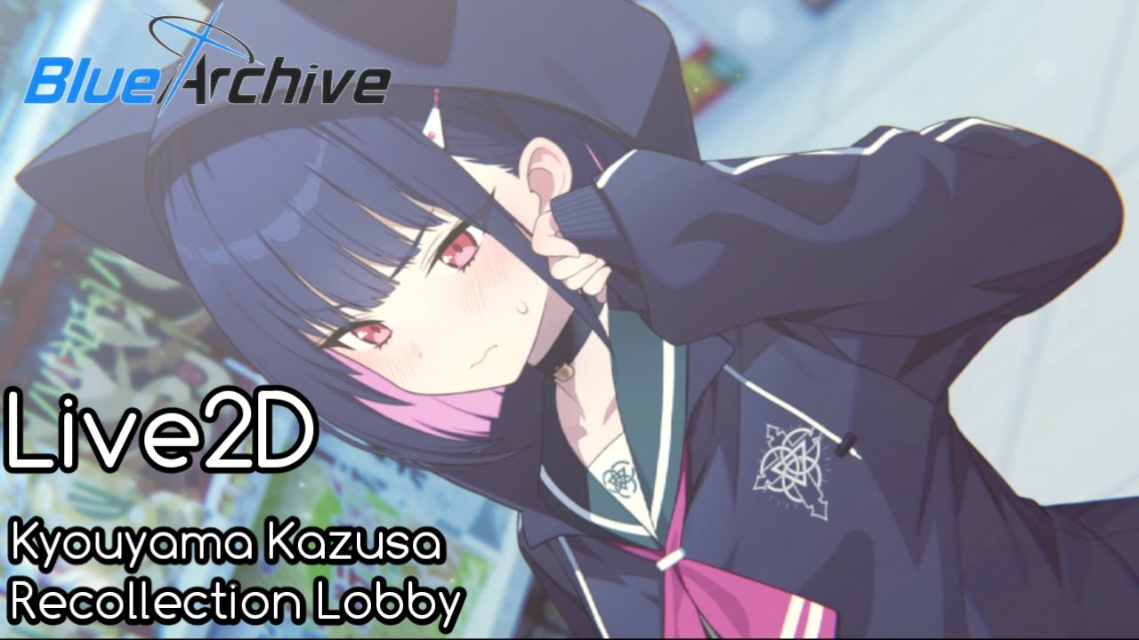 [Blue Archive] Kyouyama Kazusa (Live2D)