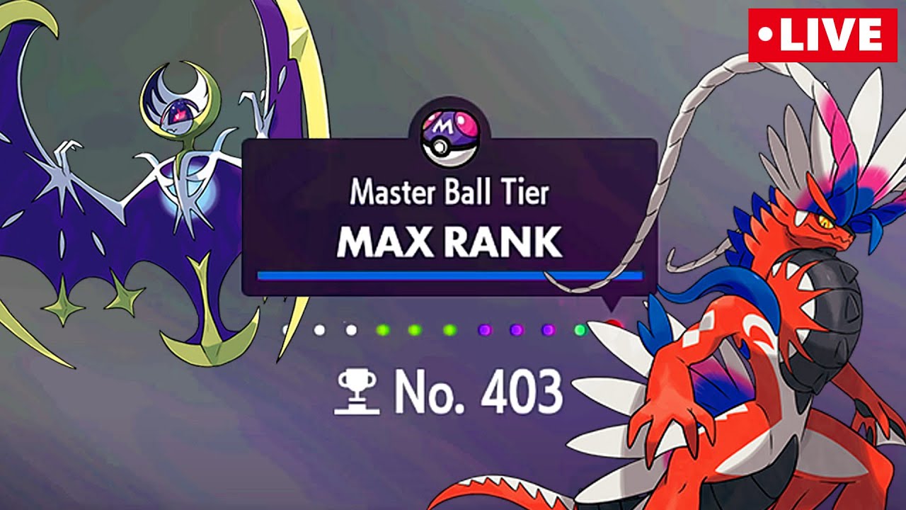 Lunala and Koraidon Ranking Up to Masterball and Beyond - Pokemon VGC Regulation I