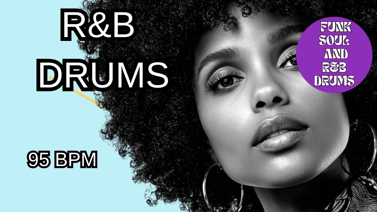 95 BPM Modern R&B Drum Loop | Upbeat Club Bounce