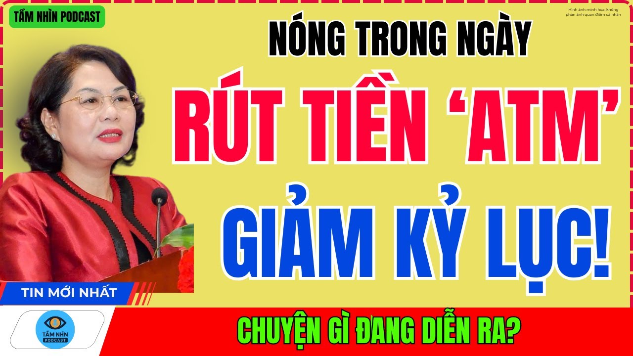 Rút Tiền ATM Giảm Kỷ Lục: Chuyện Gì Đang Diễn Ra Trong Ngày?