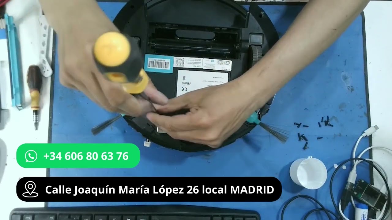 ¿ Cómo reparar y limpiar un Cecotec Conga 3390 Robot Aspirador ?