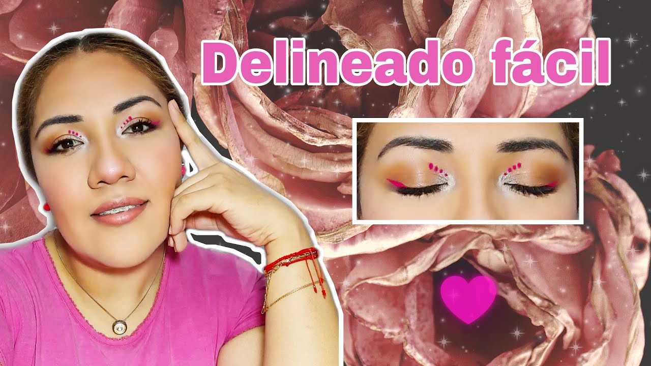 Delineado rosa ne&oacute;n 💖 𝘽𝙧𝙚𝙣𝙙𝙖 𝙇𝙤𝙥𝙨