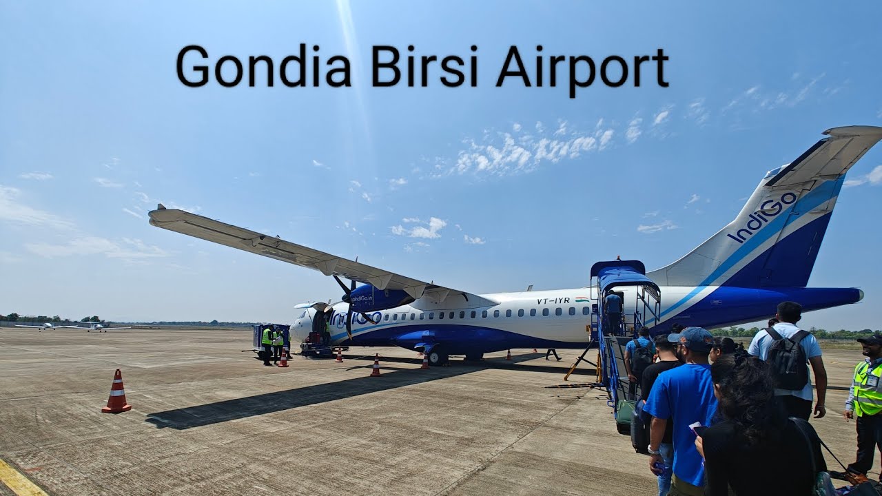 Birsi Airport Gondia Maharashtra | गोंदिया से हैदराबाद  ✈️  via Indigo | Birsi Airport Overview