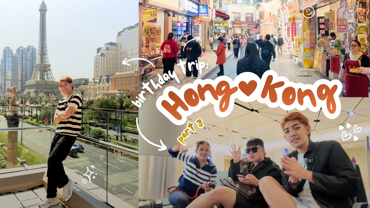 TRIP TO HONG KONG (Quick stroll at Macau & Bar Night - Part 3)