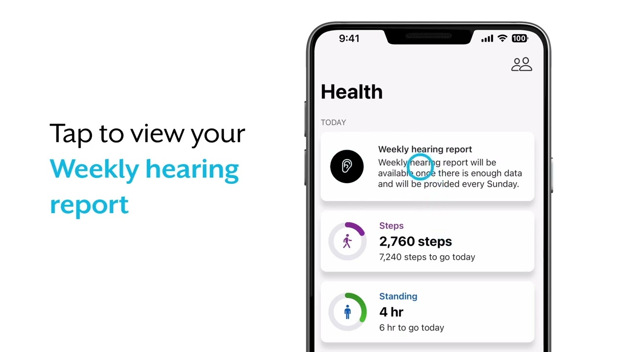 My Starkey App gezondheidsomgeving gebruiken | Oogvoororen