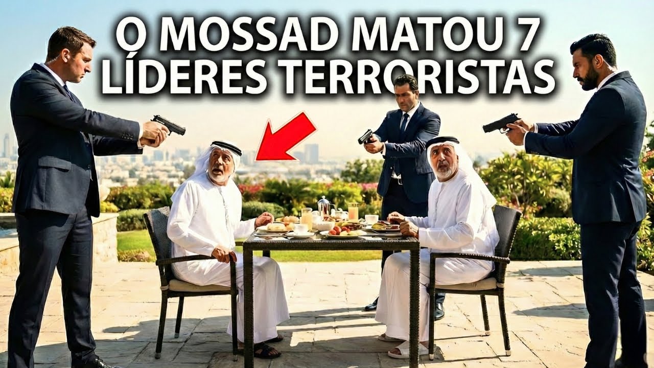 Como o Mossad Neutralizou Lideranças do Hamas em 4 Países ao Mesmo Tempo