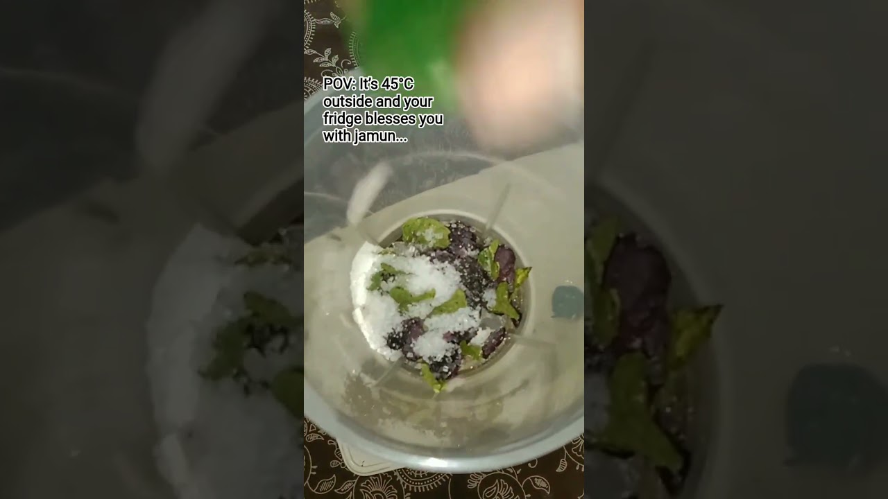 Jaamun Mojito Recipe 