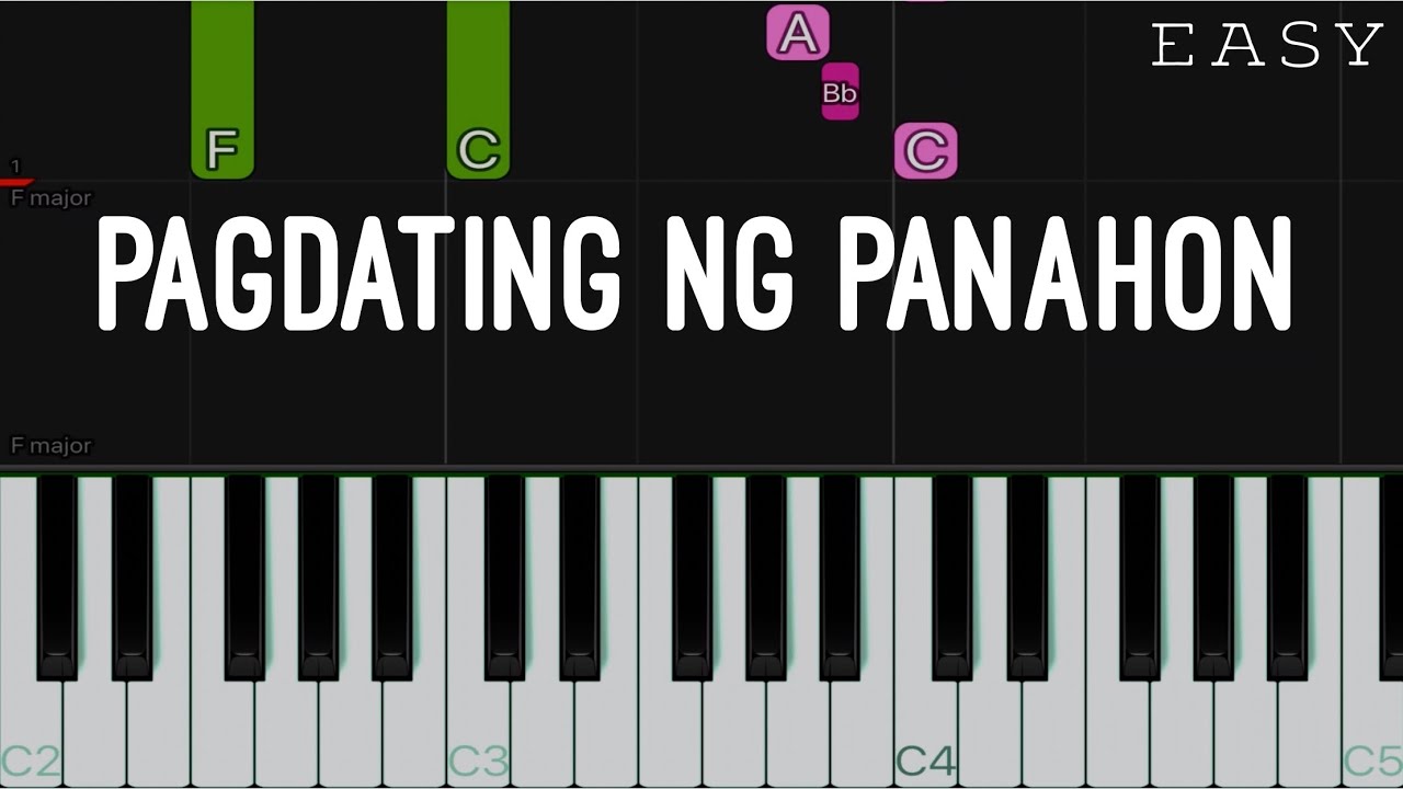 Pagdating Ng Panahon - Aiza Seguerra | EASY Piano Tutorial