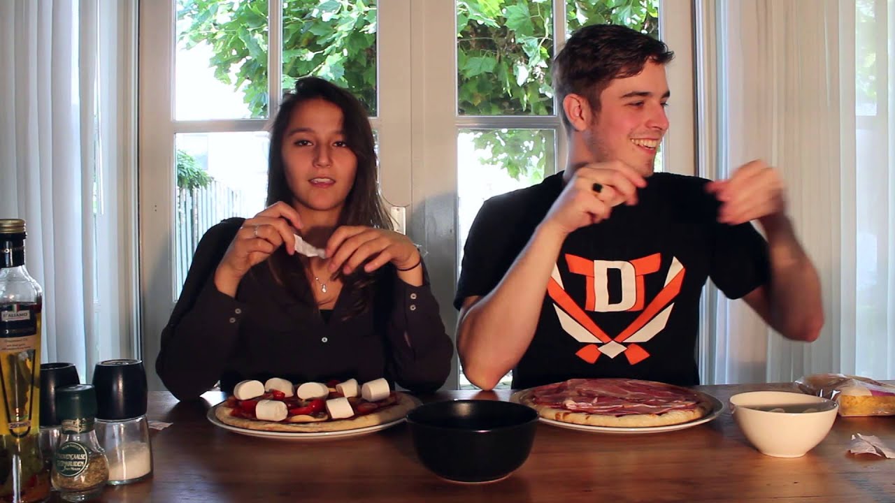 DIT IS ECHT VIES!! - PIZZA CHALLENGE MET EVA