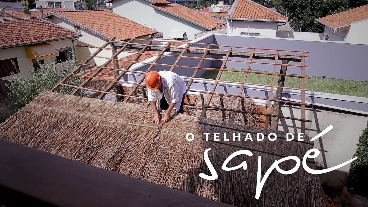 Jardim das Ideias #18: O telhado de sapé