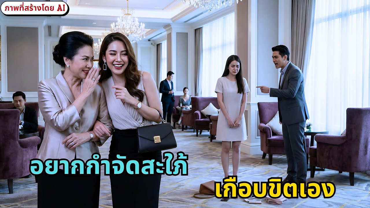 วางแผนชั่วกะจัดการสะใภ้... สุดท้ายเกม! แม่ผัวเผลอดื่มแก้วที่วางยาเข้าไปเอง!(เรื่องแต่งโดย AI)