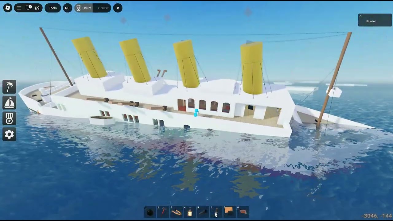 Britannic Sinking