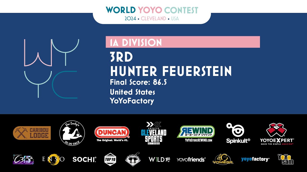 #WYYC2024 1A Final 3rd Hunter FEUERSTEIN
