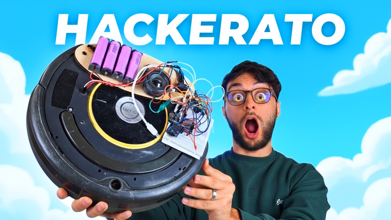 Ho HACKERATO il Roomba non crederai a quello che dice! 🔥