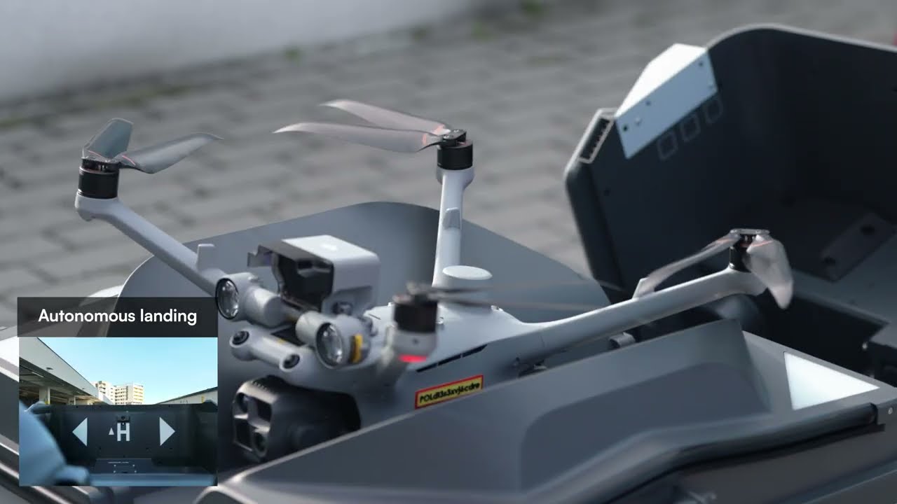 Ci Drone - Autonomous Take-off and Landing Demonstration