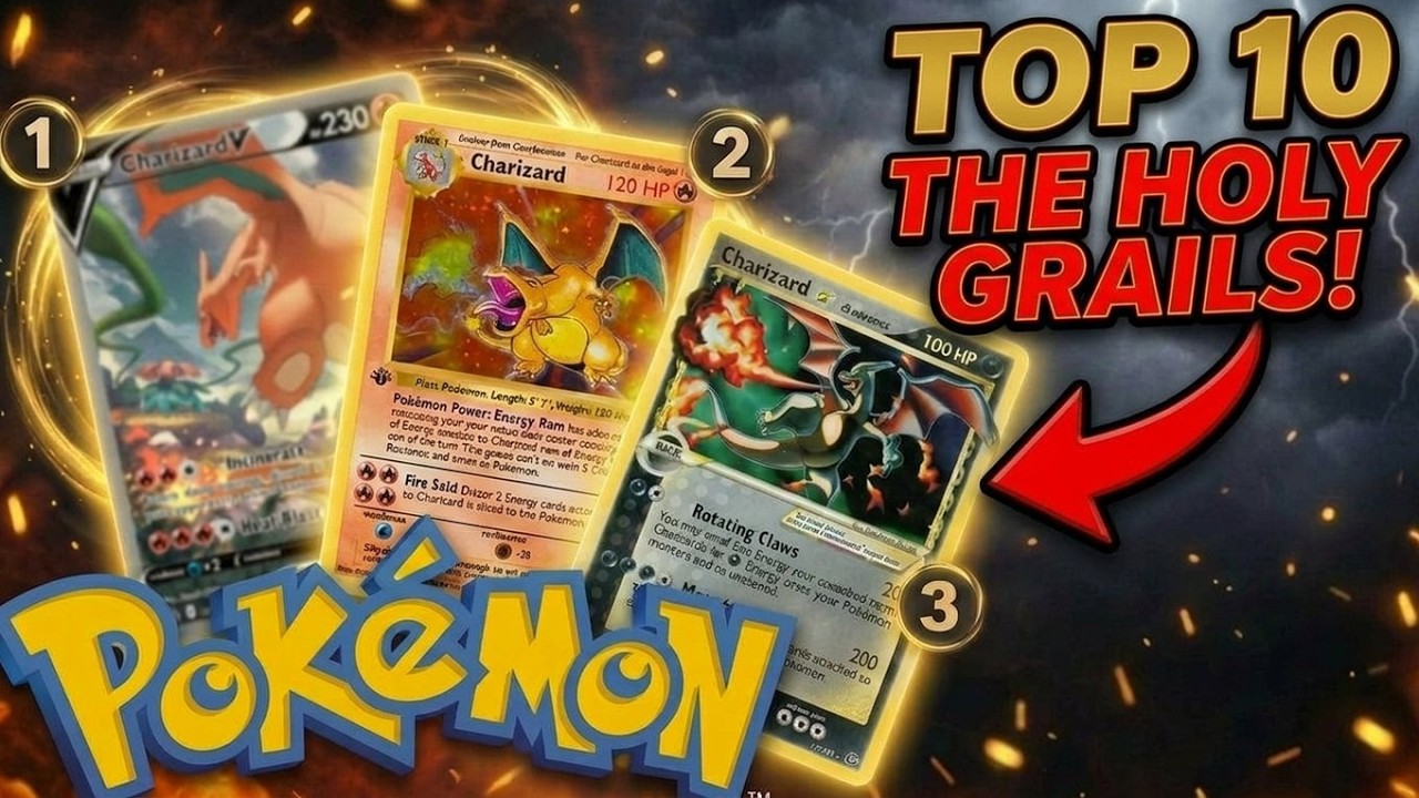 Top 10 Charizard Cards of ALL TIME (You Won’t Believe #1)