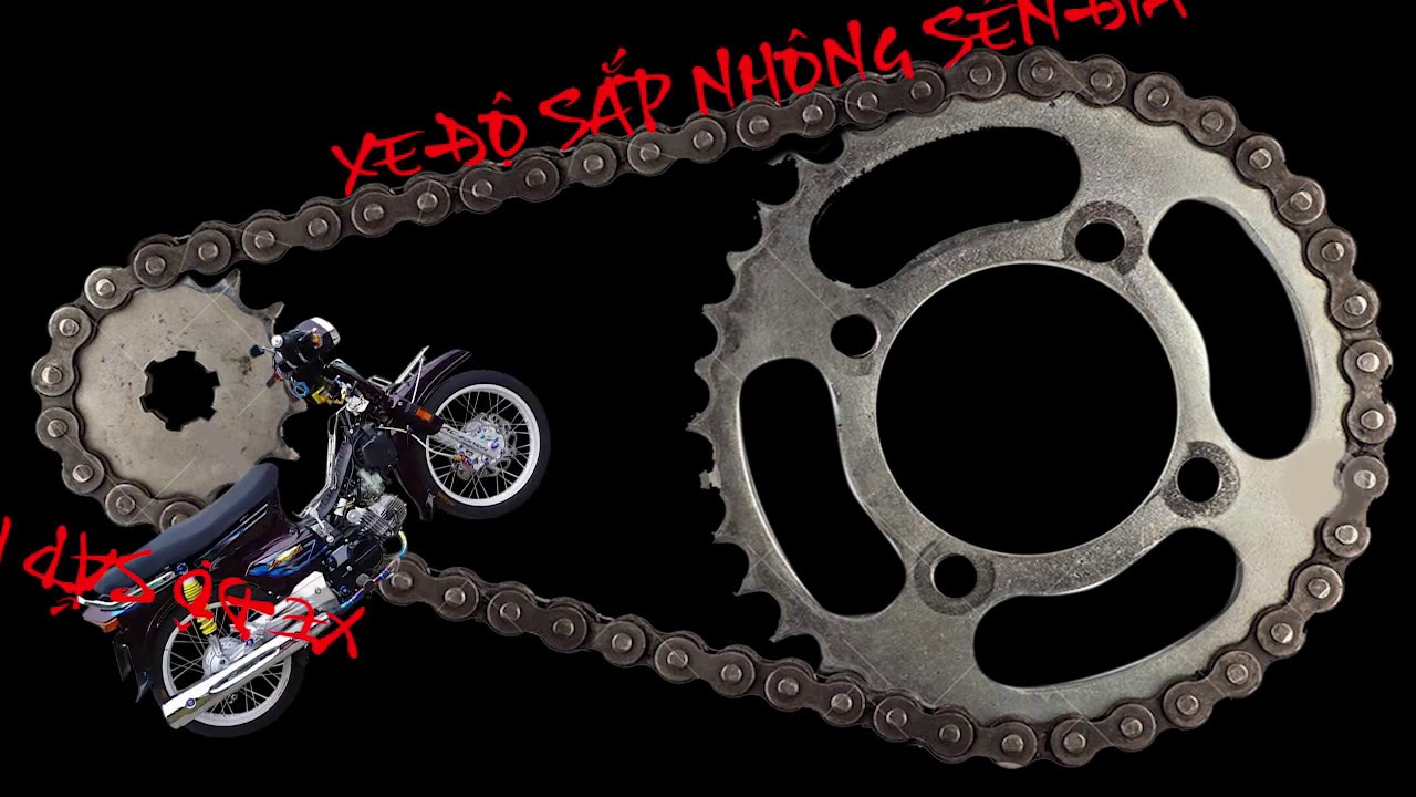 Xe độ đi nhông sên đĩa bao nhiêu răng