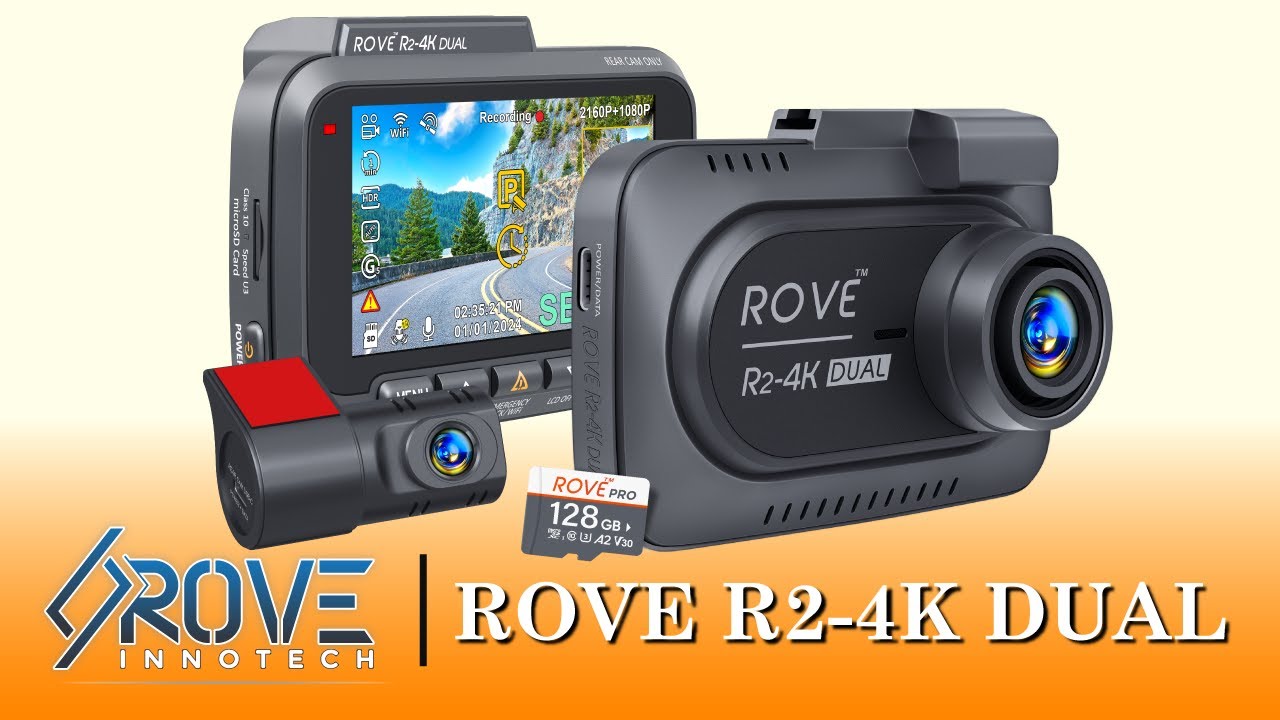 ROVE R2-4K DUAL Dash Cam | Official Video | 2024