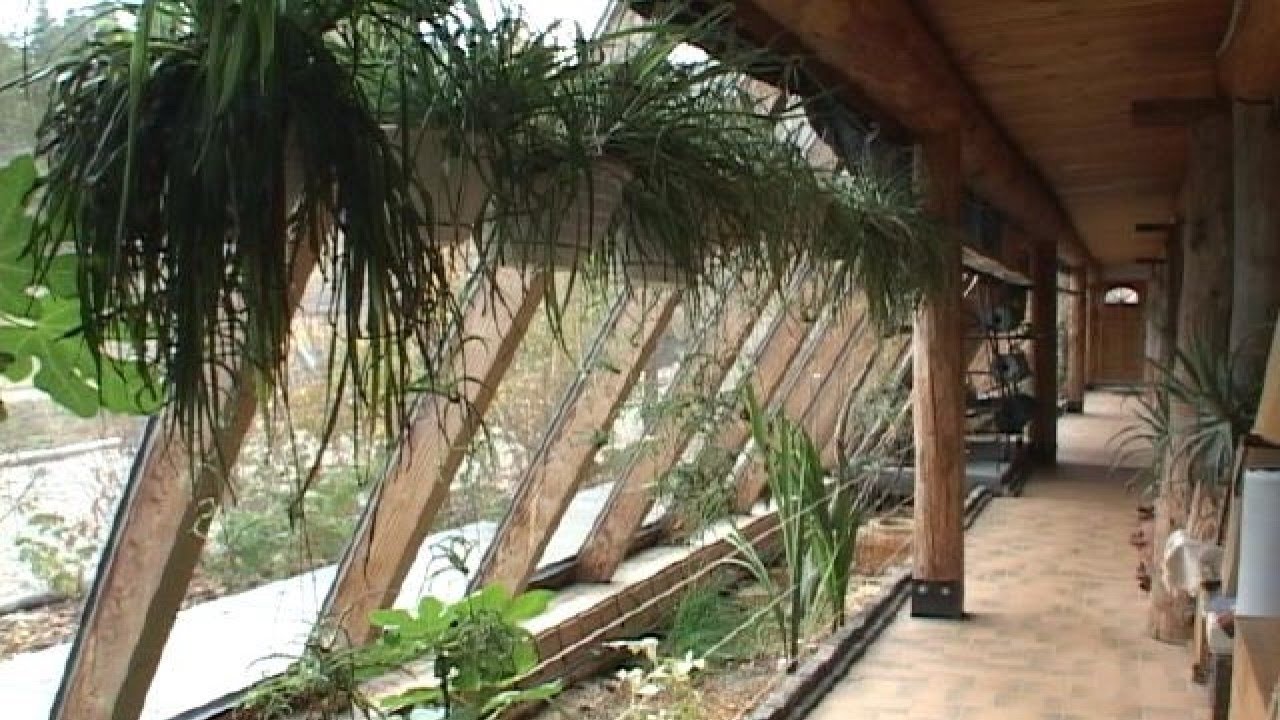 Original HTM high thermal mass DIY passive solar earthhome greenhouse design