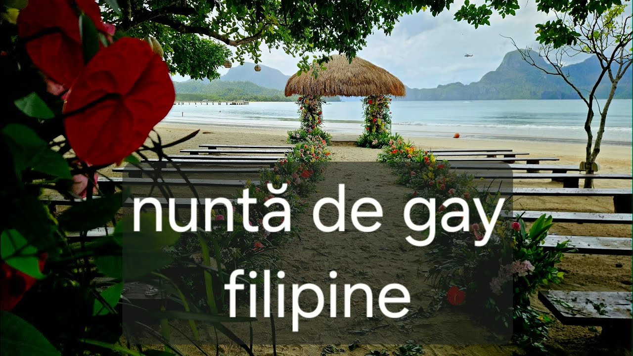 Am nimerit la o nunta de gay pe plajă, în Filipine