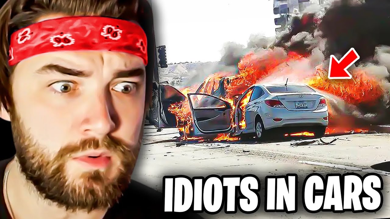 KingWoolz Reacts to IDIOTS IN CARS 102!! (Wild Crashes)