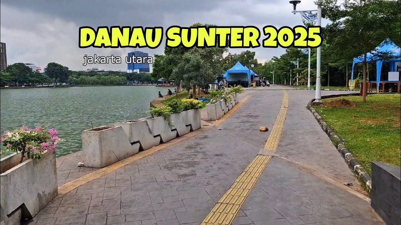VLOGS Danau Sunter jakarta utara 2025 || Rekomendasi tempat santai