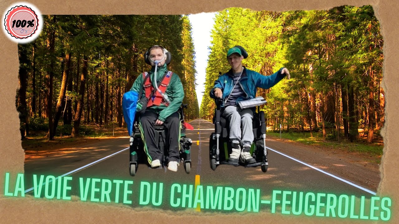 100% Accessibilité Le voie verte du chauffe eau, Feugerolles