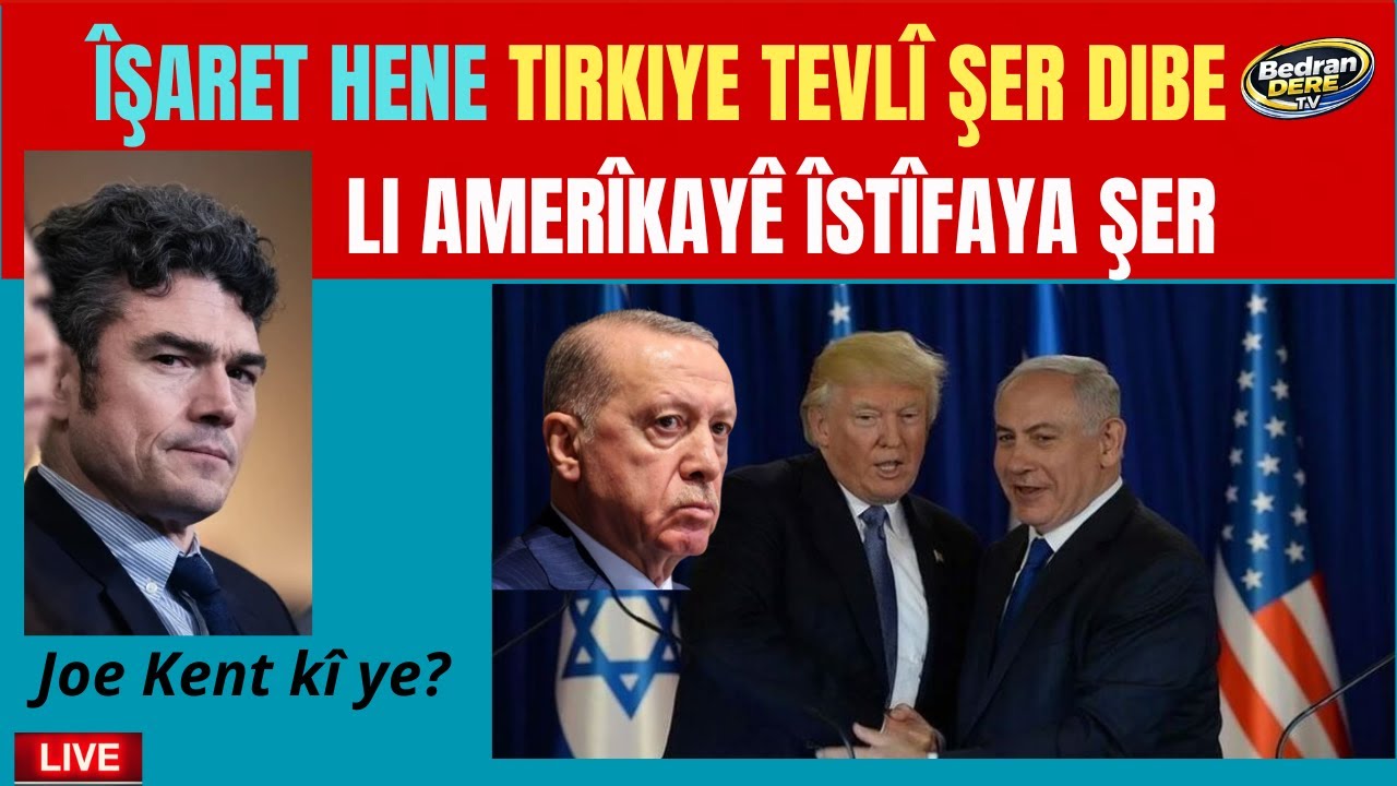 Tirkiyê ji bo şer biryar da - Li Amerikayê ji ber şer îstifayeke payebilind