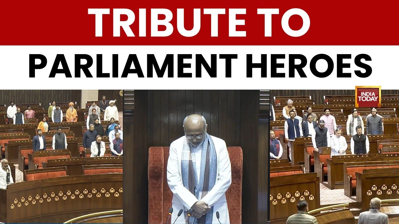 Parliament Pays Tribute to 2001 Attack Martyrs | 24th Anniversary | India Today News