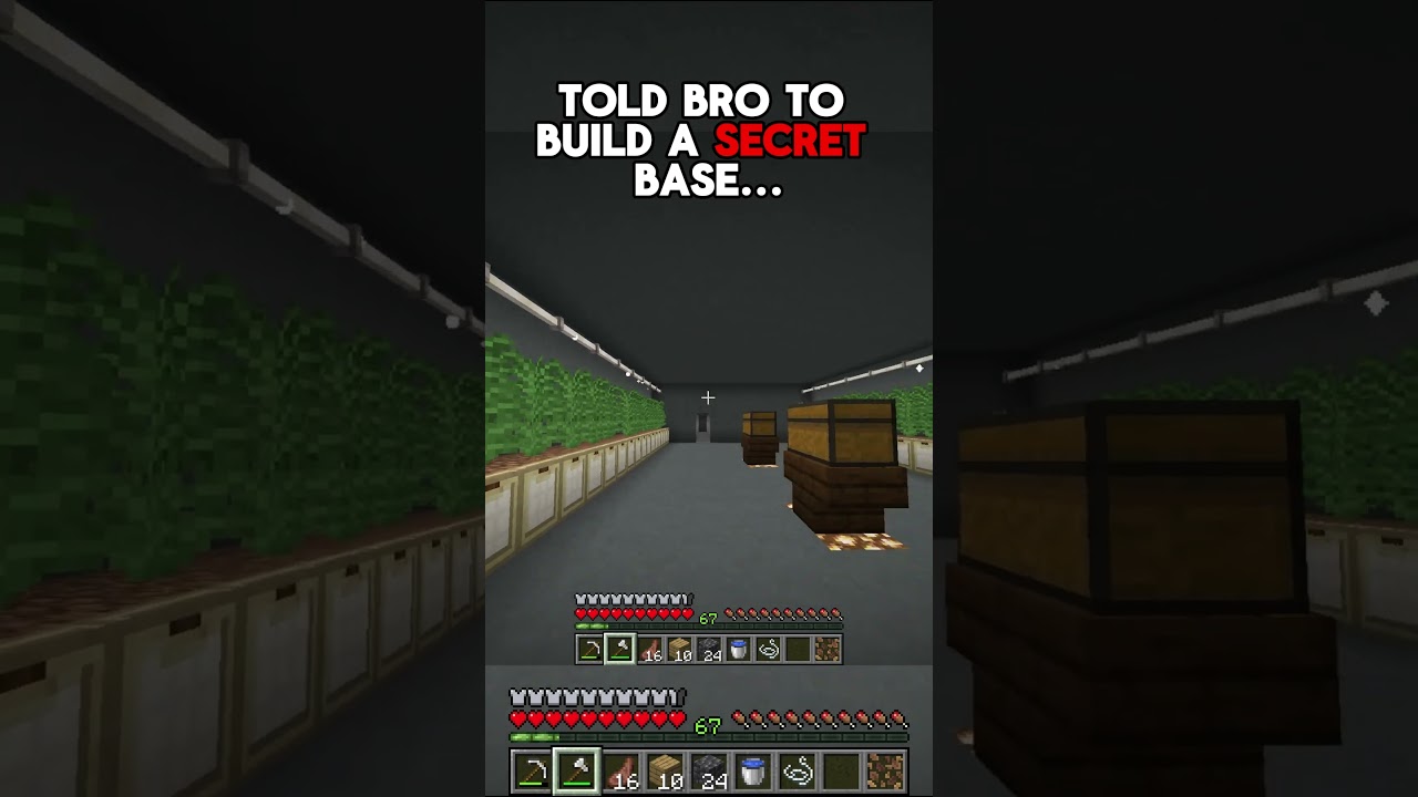 Secret Base Gone WRONG in Minecraft 😱 