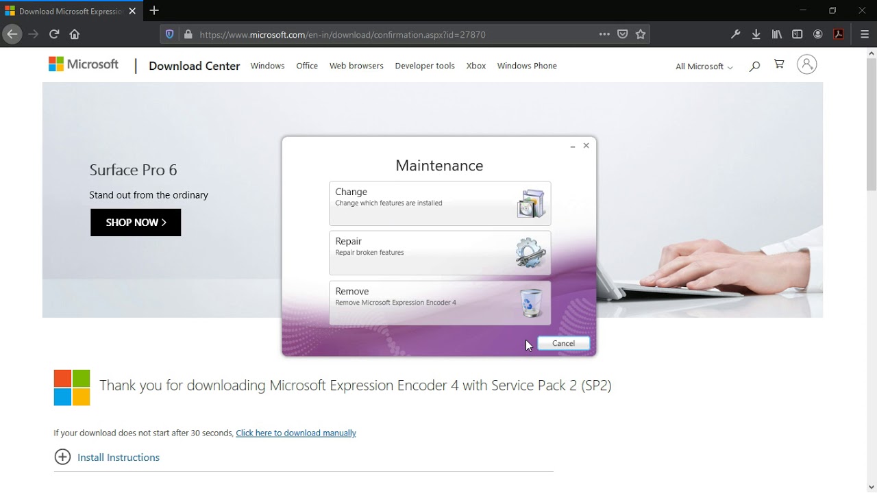 Install windows screen recorder free Microsoft expression encoder 4 without 10 minutes