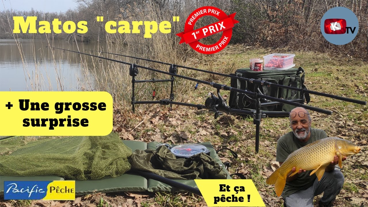 Matos carpe 1er prix : vous allez voir que ça pêche !