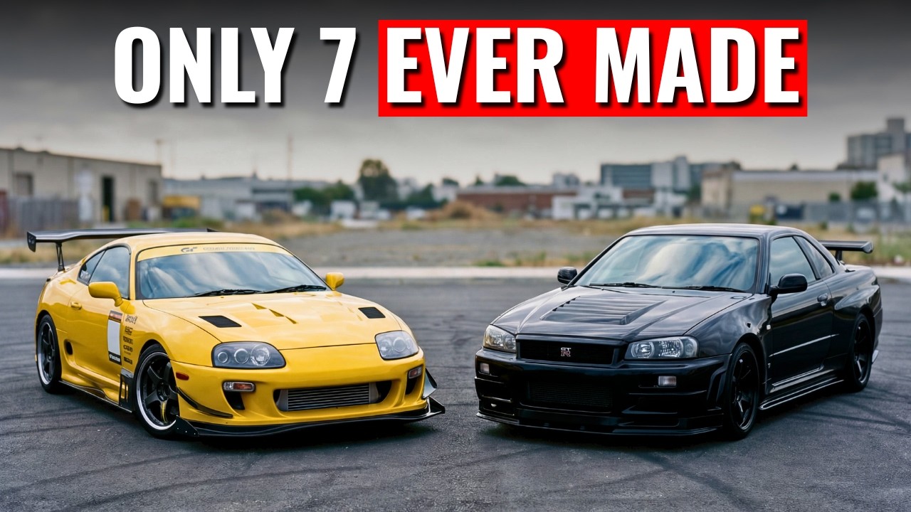 Внутри: 10 самых редких Supra и 15 самых редких Skyline, когда-либо созданных!