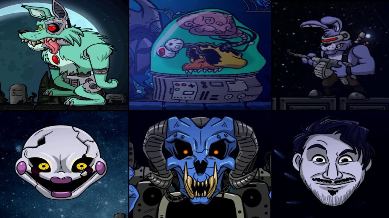 Freddy in Space 2 - All Bosses