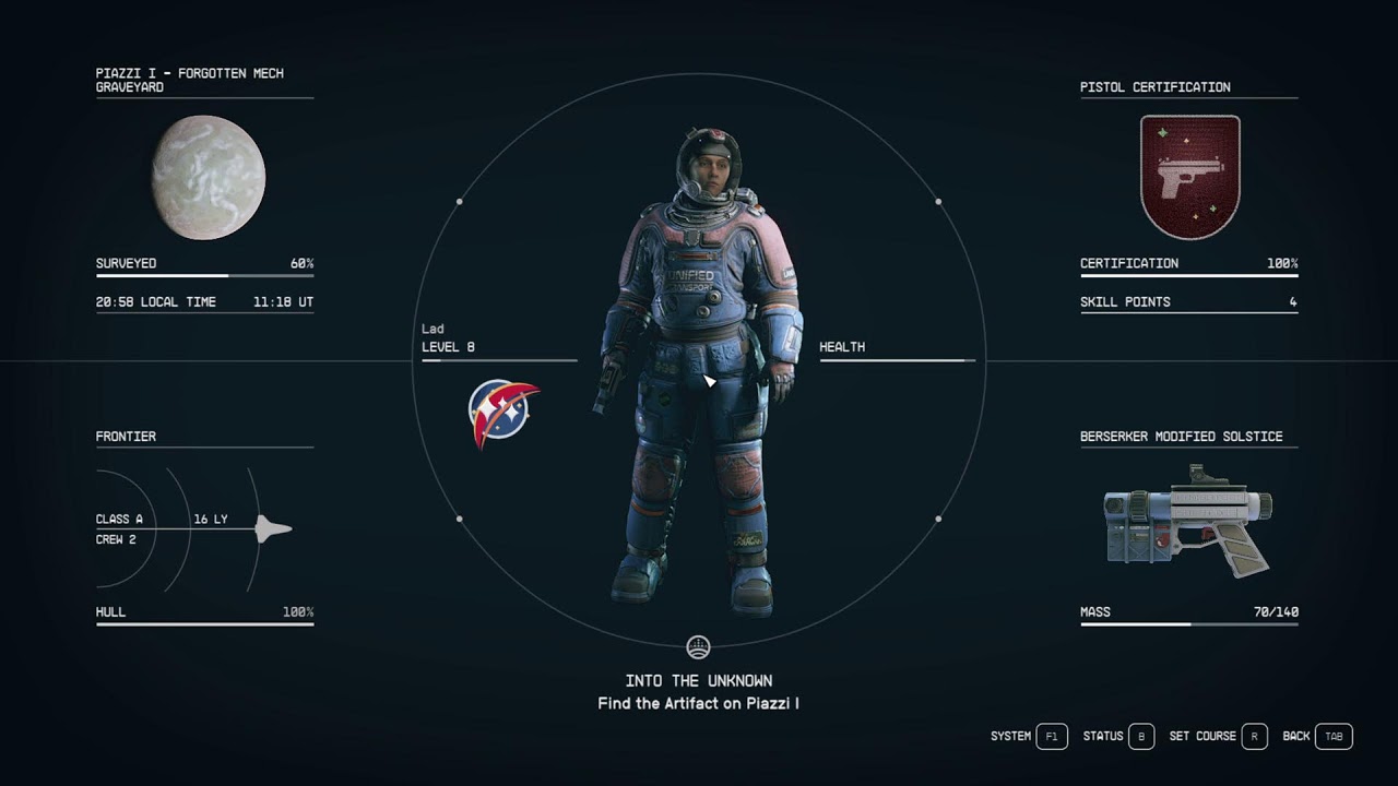 Starfield 1st playthrough :)