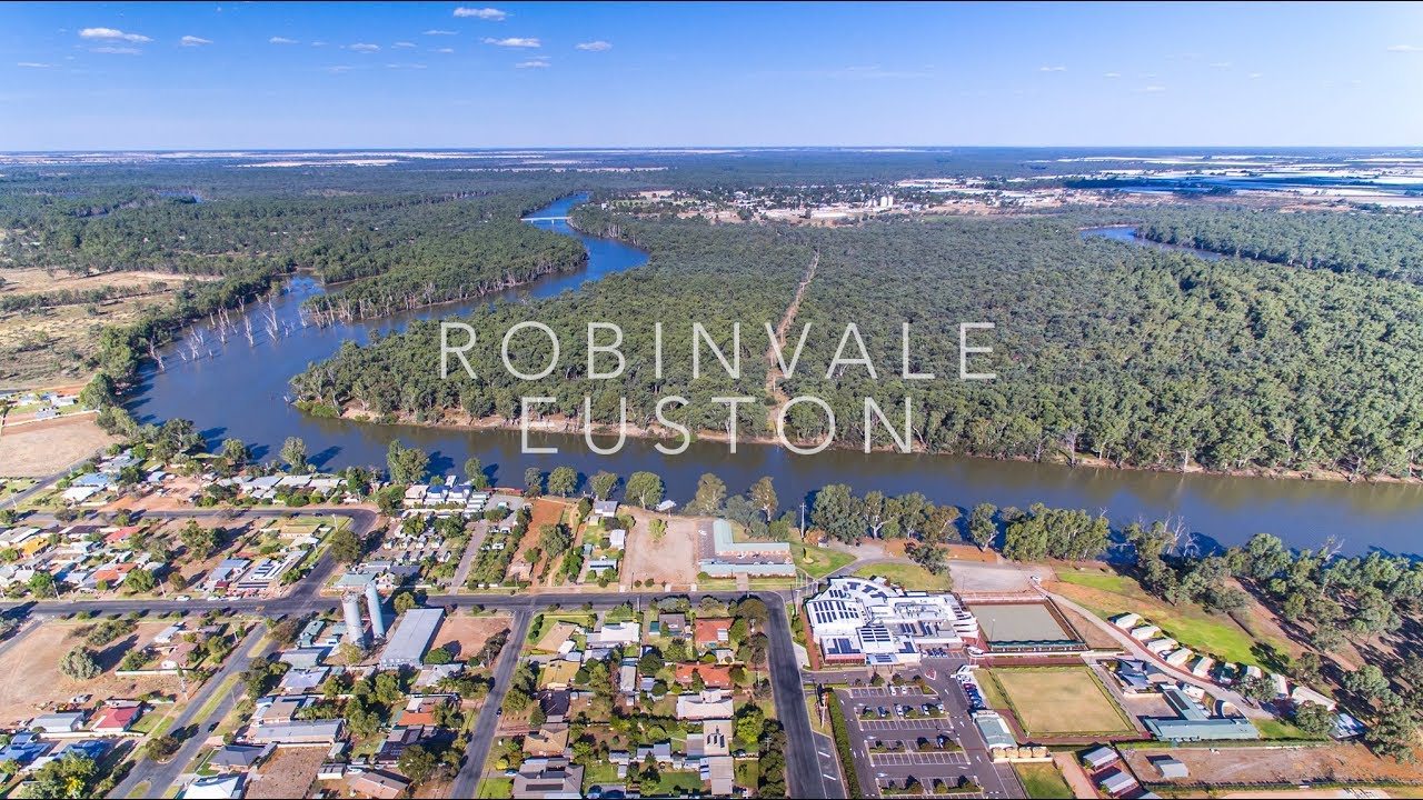 Murray River Bird aerial video - Robinvale Euston - Discover Murray River