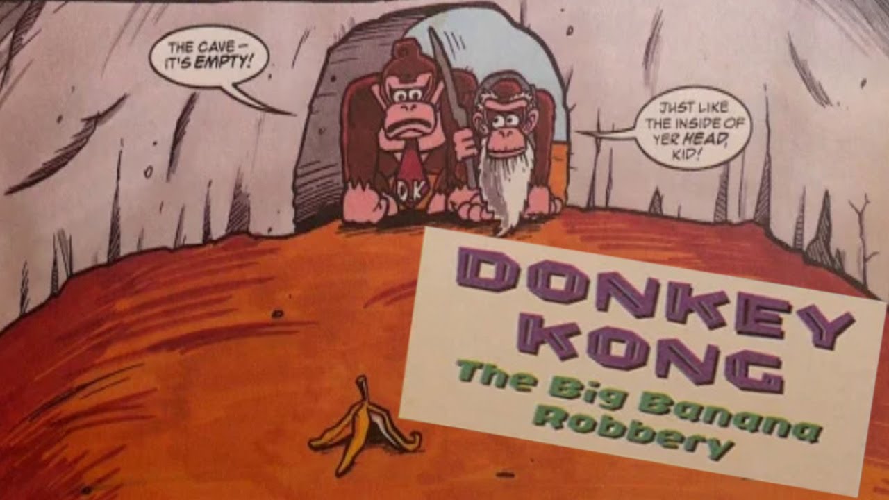 Donkey Kong: The Big Banana Robbery Comic Dub