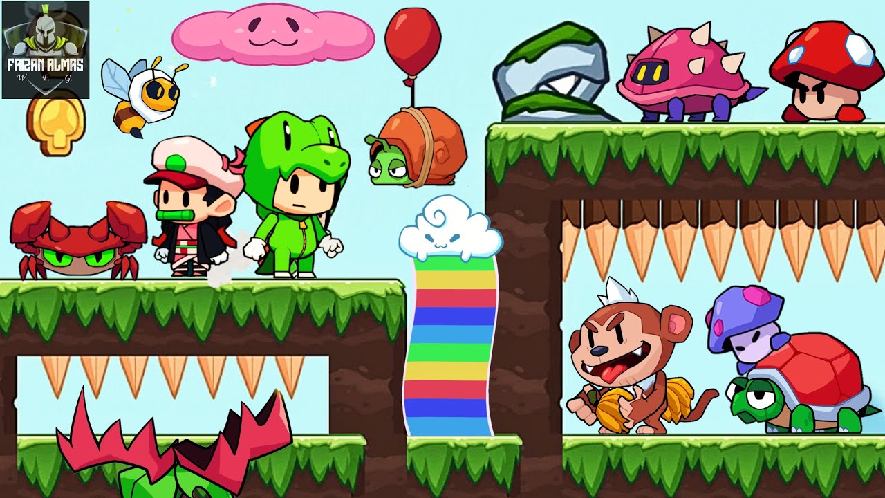 Super Meno Jungle Platform | Meno Run (Part 3) Levels (21-30) MGIF Gameplay WFG