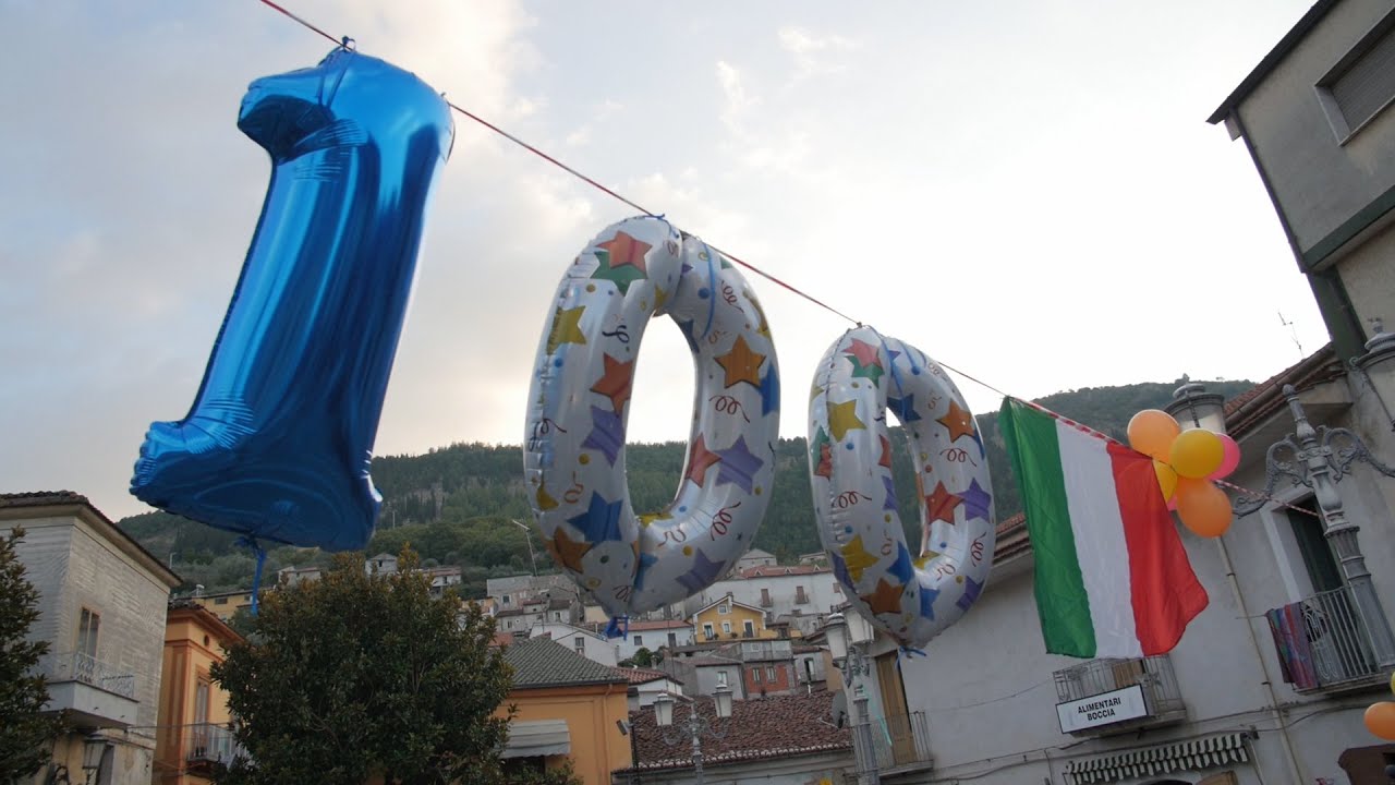 Sassano in festa per i 100 anni di Gaetano Coccaro