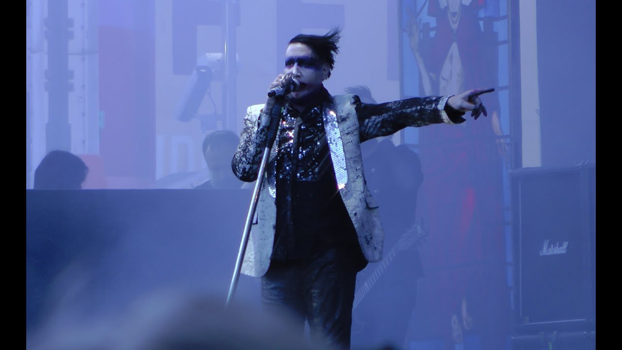 Marilyn Manson - Rock Is Dead + The Dope Show Live @ Gröna Lund 2015-06-10