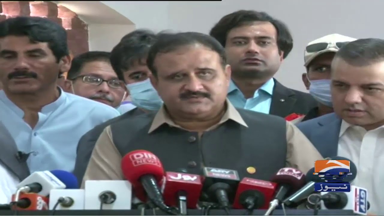 CM Punjab Usman Buzdar press conference