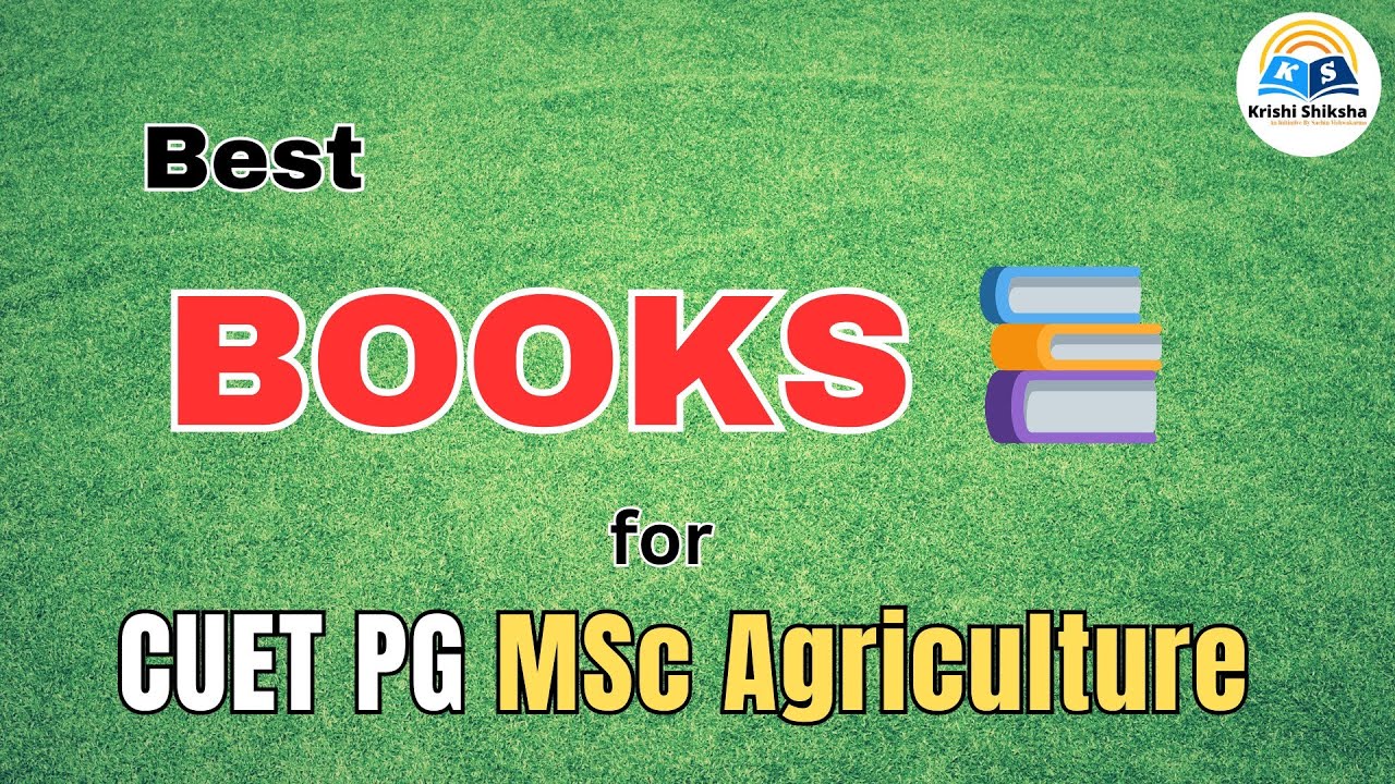 best books for cuet pg msc agriculture entrence exam